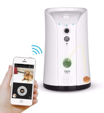 cámara perro Lanza golosinas y audio